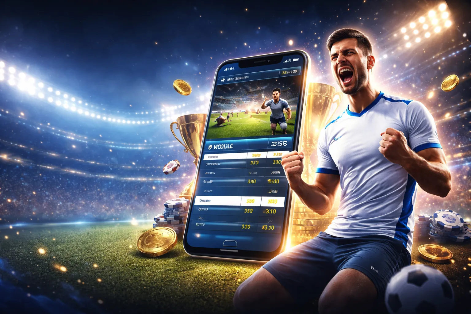 Ứng dụng bwin trên điện thoại di động